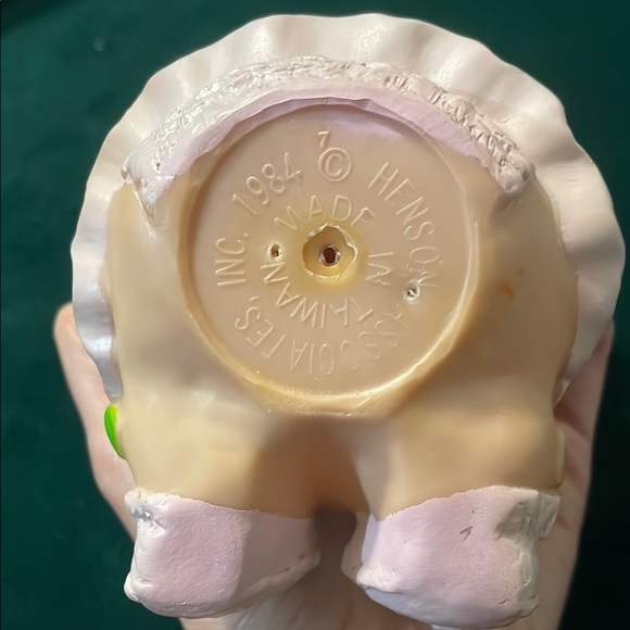 Miss Piggy Figurine with Kermit Rubber Figurine 1984 - Picture 3 of 4